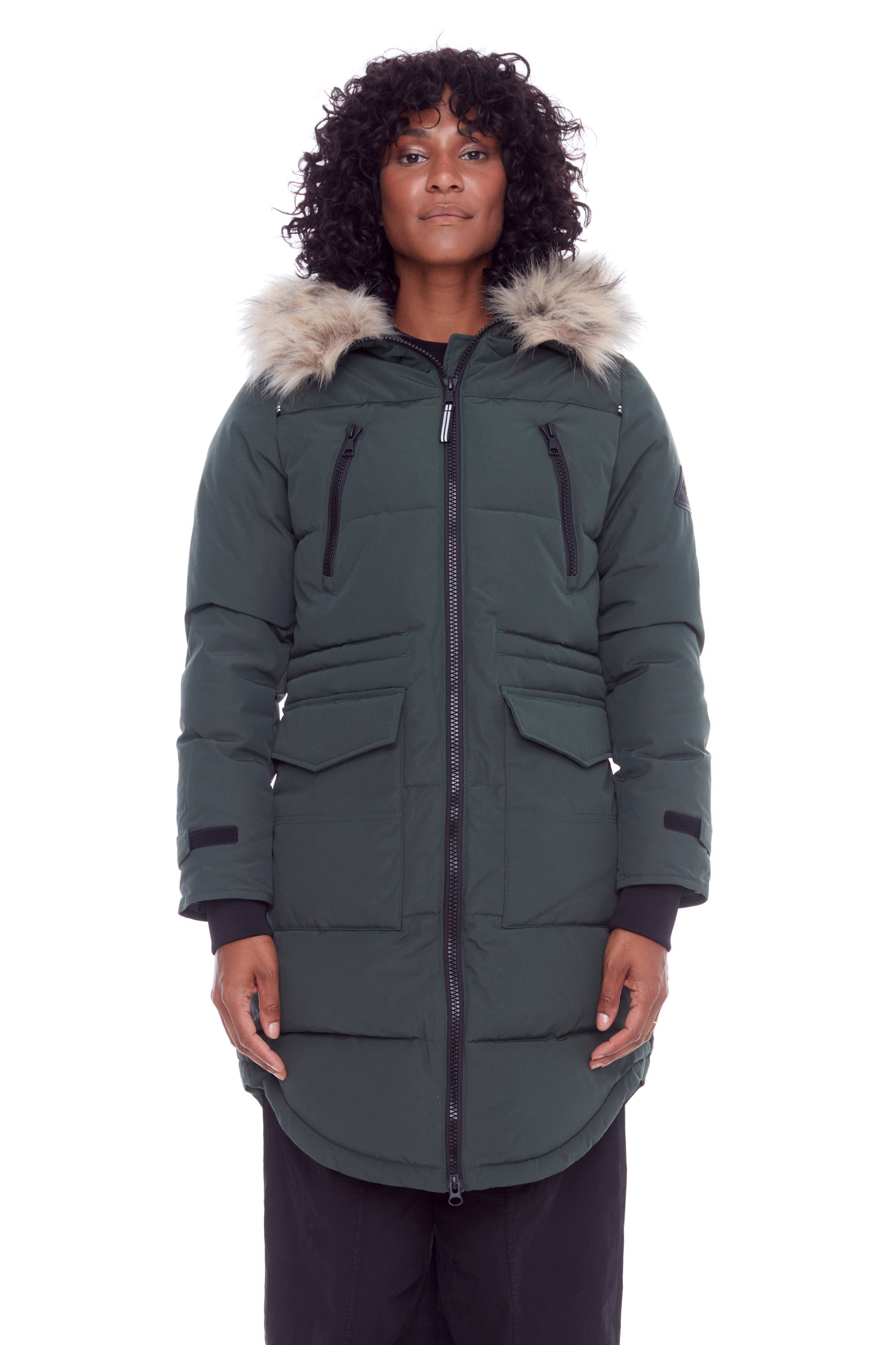 Womens Deep online Sage Down Parka