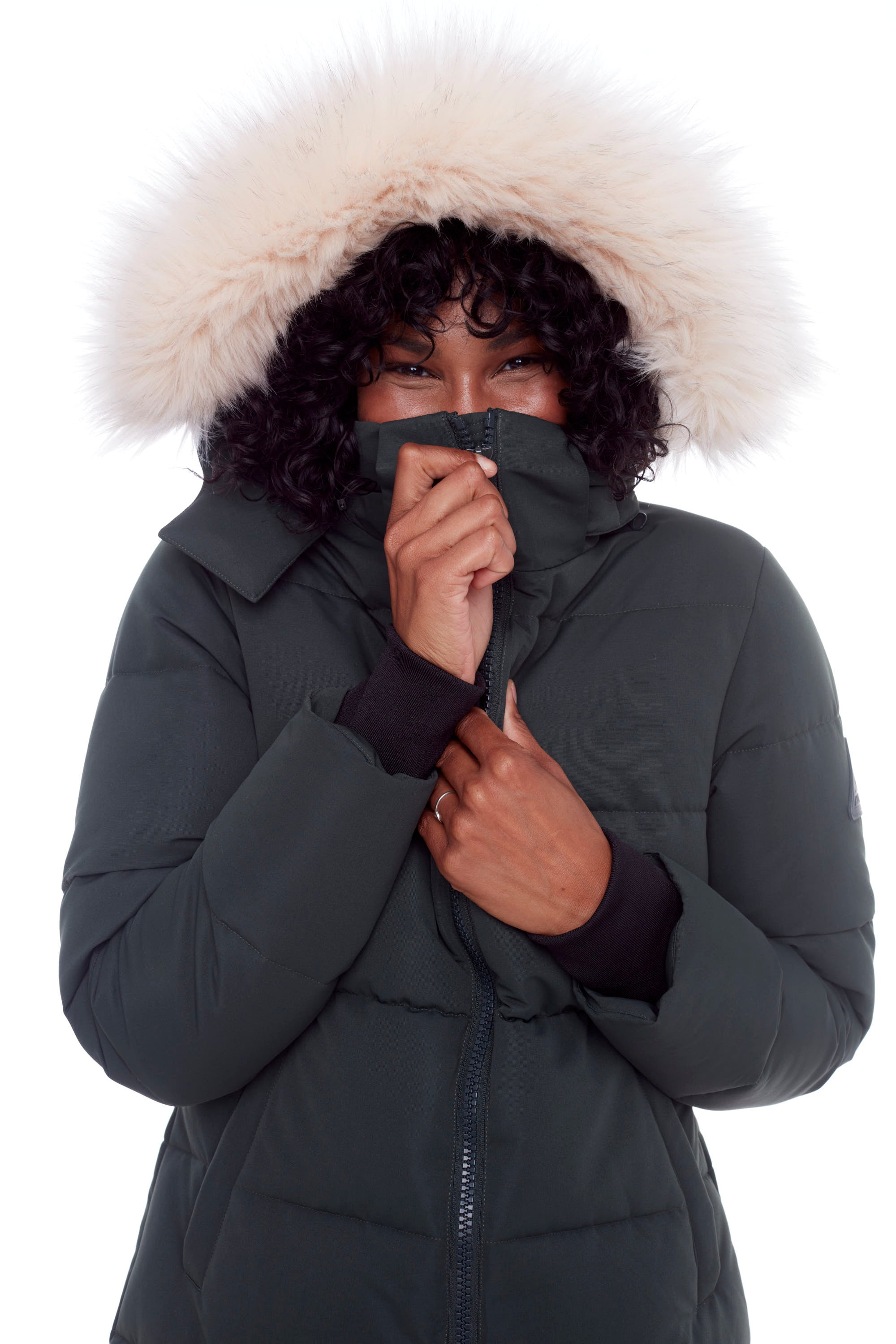 Aurora puffy coat best sale