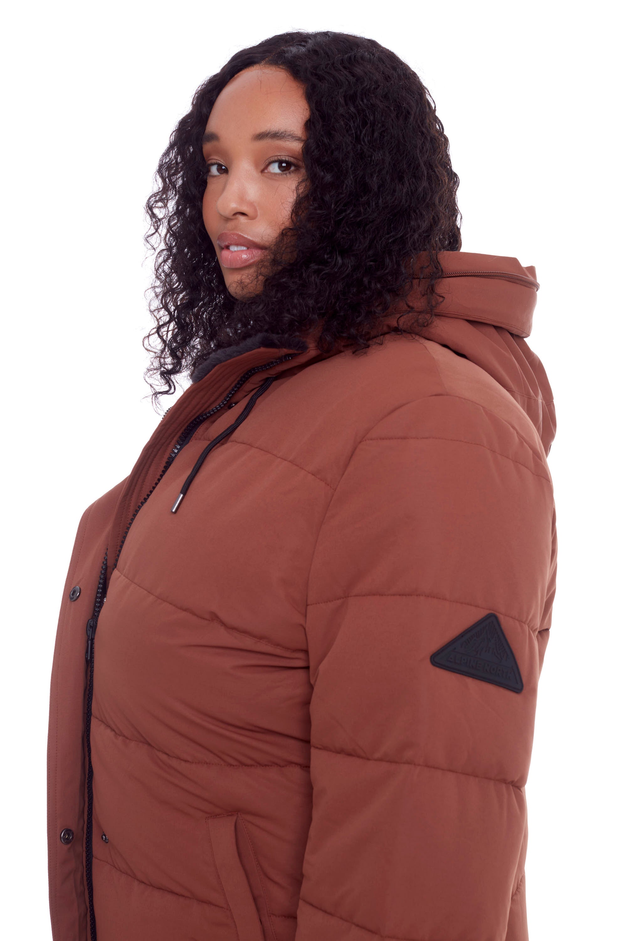 Alpine north women's parka online