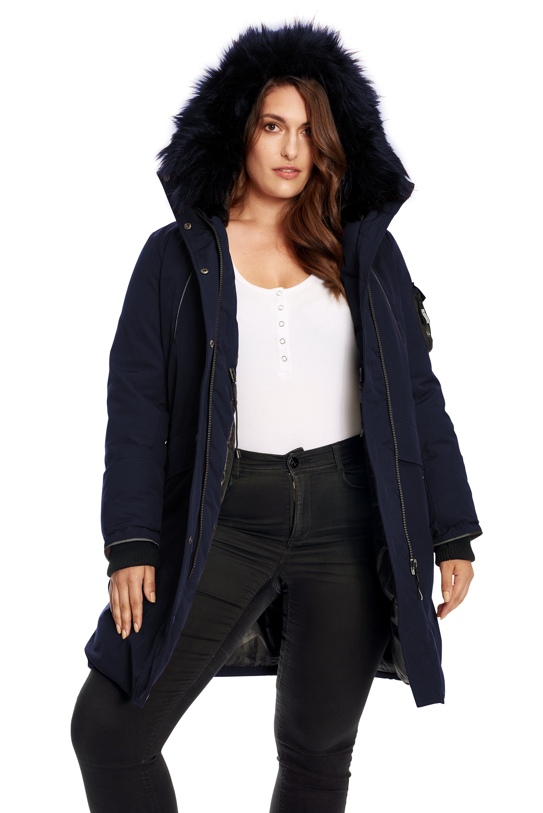 Plus size hotsell superdry coats