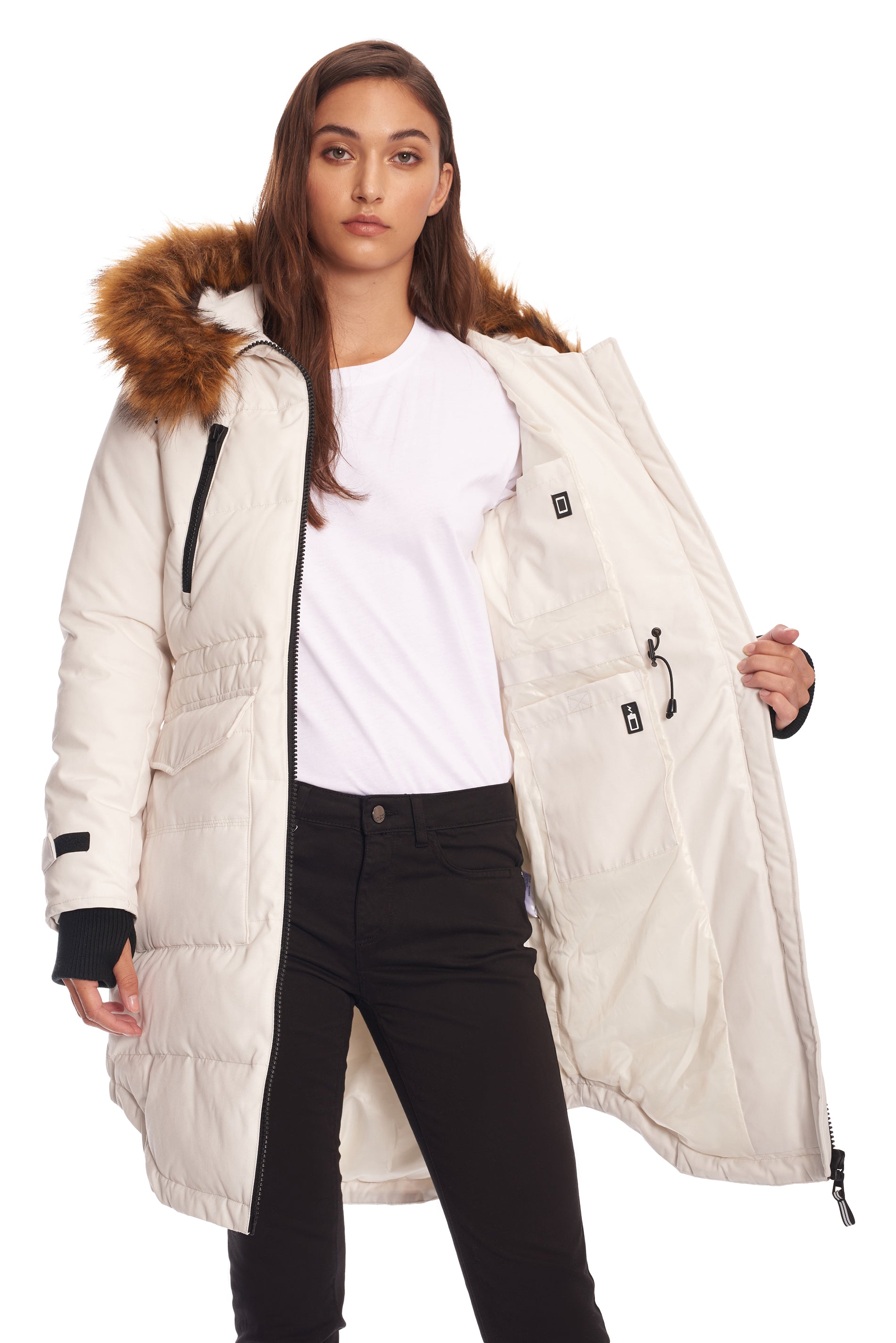 Parka cream hotsell