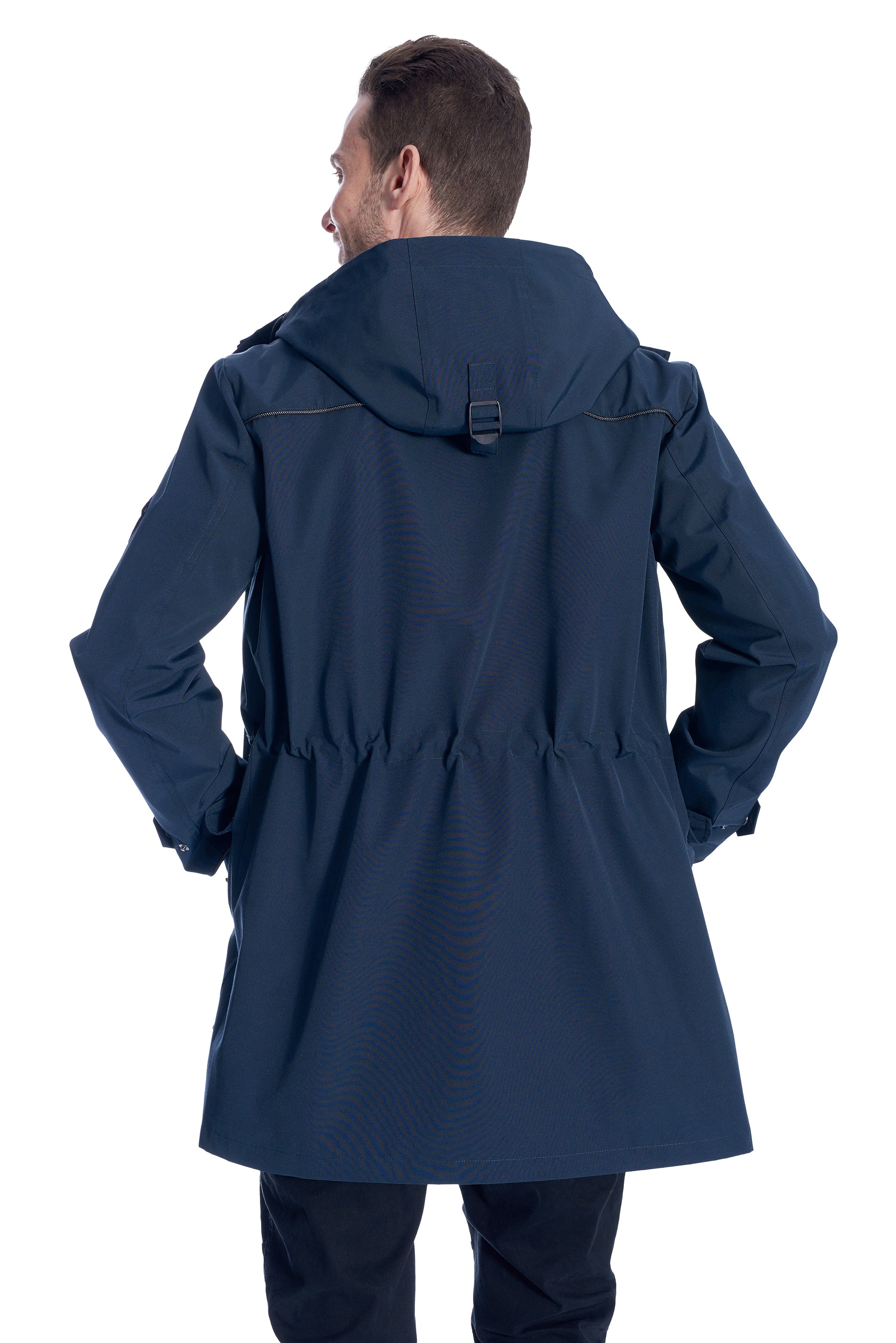 Drawstring raincoat best sale